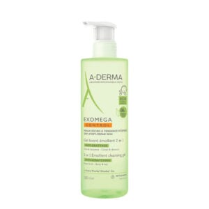 A-Derma Exómega Control Gel Corpo e Cabelo 500mL