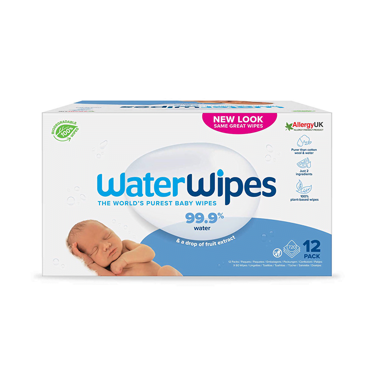Waterwipes Bio 60 Toalhitas x12