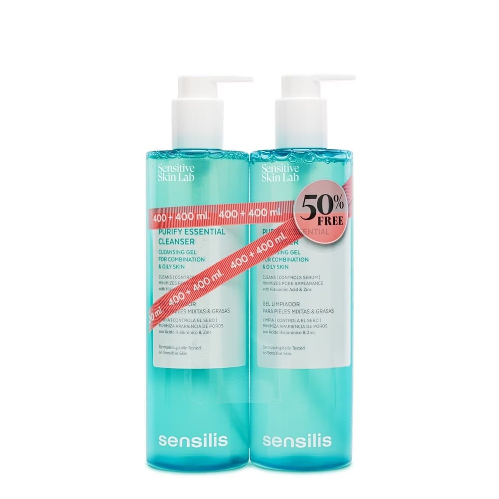 Sensilis Pack Gel Lavante Purificante 400mL x2