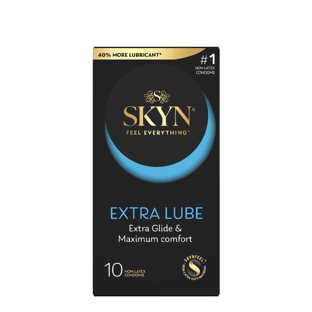 Skyn Extra Lube Preservativos Sem Látex x10