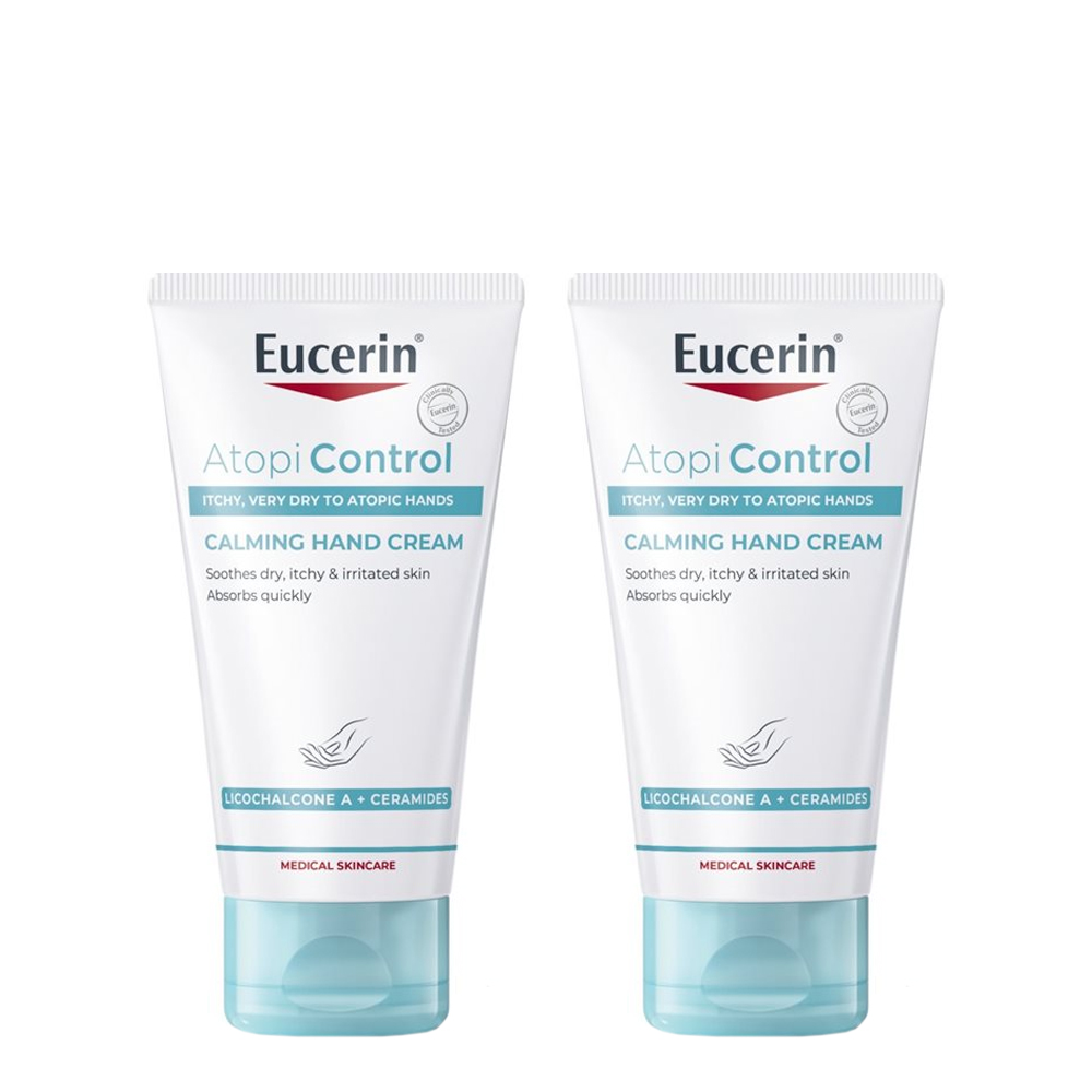 Eucerin AtopiControl Creme de Mãos 75mL x2